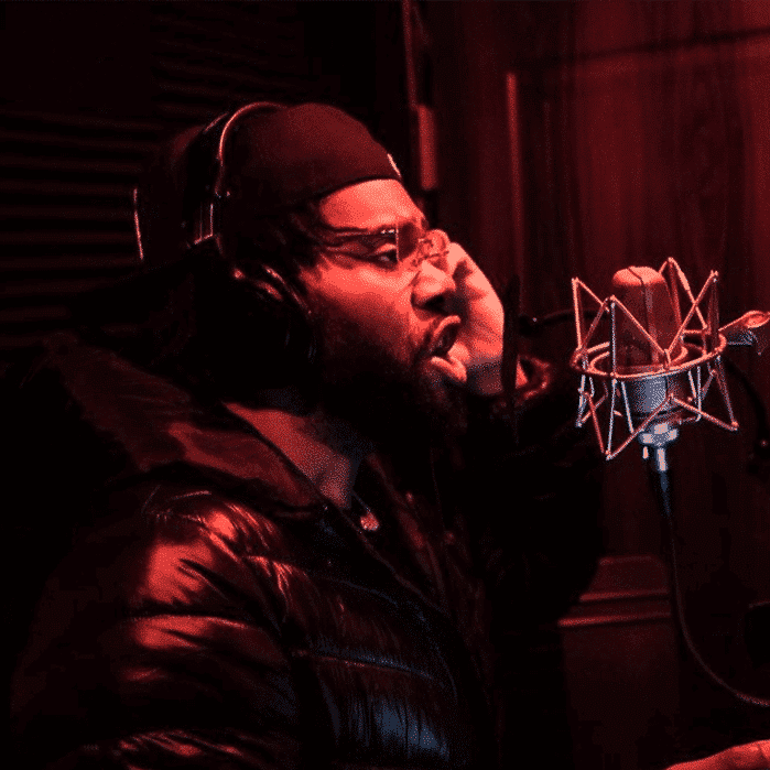 Vocal recording session at Sound Studios NYC
